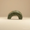 Green stone-patterned arched ceramic decorative ornaments and other home furnishings Application Scenario